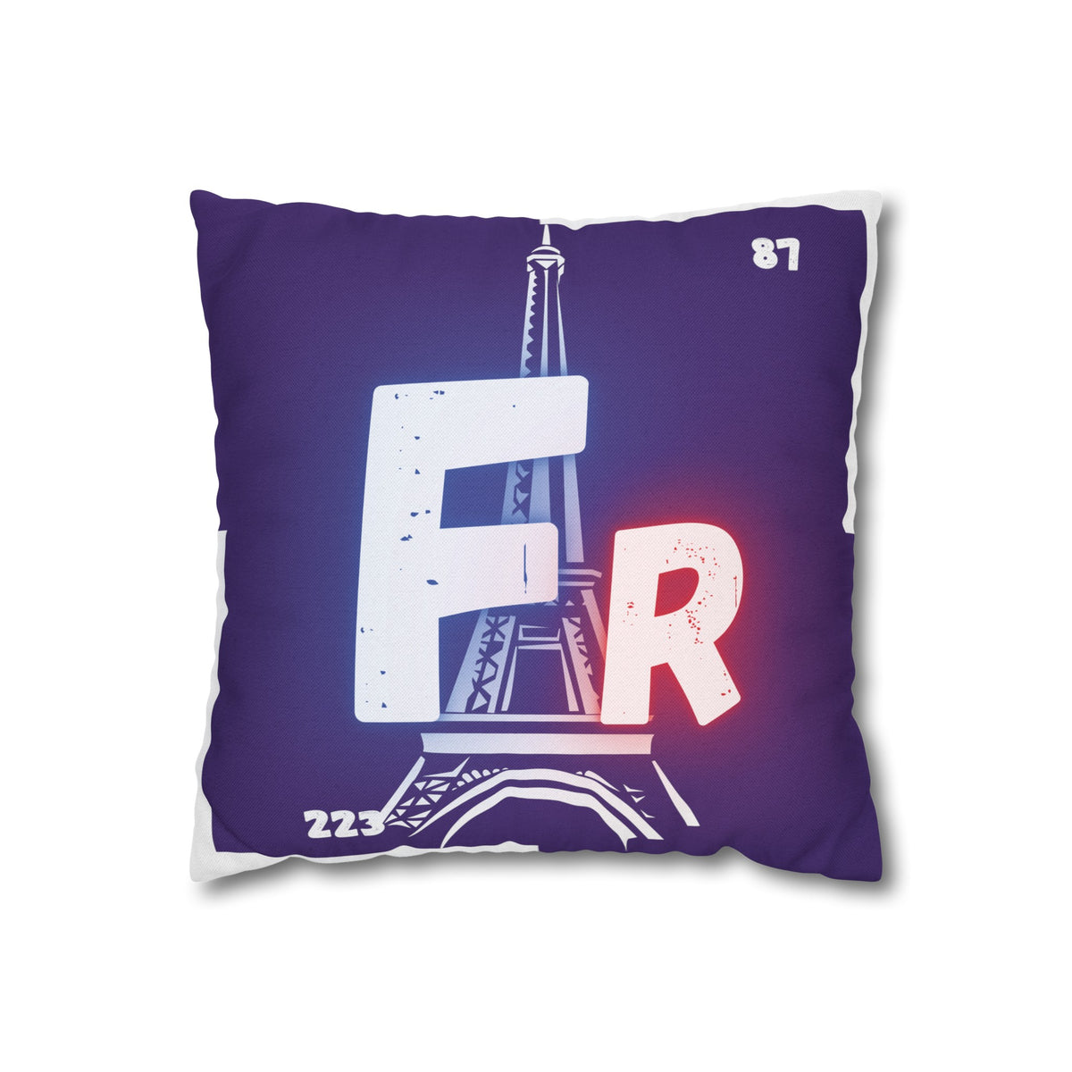 Francium "Viva la France!" Square Pillow Case