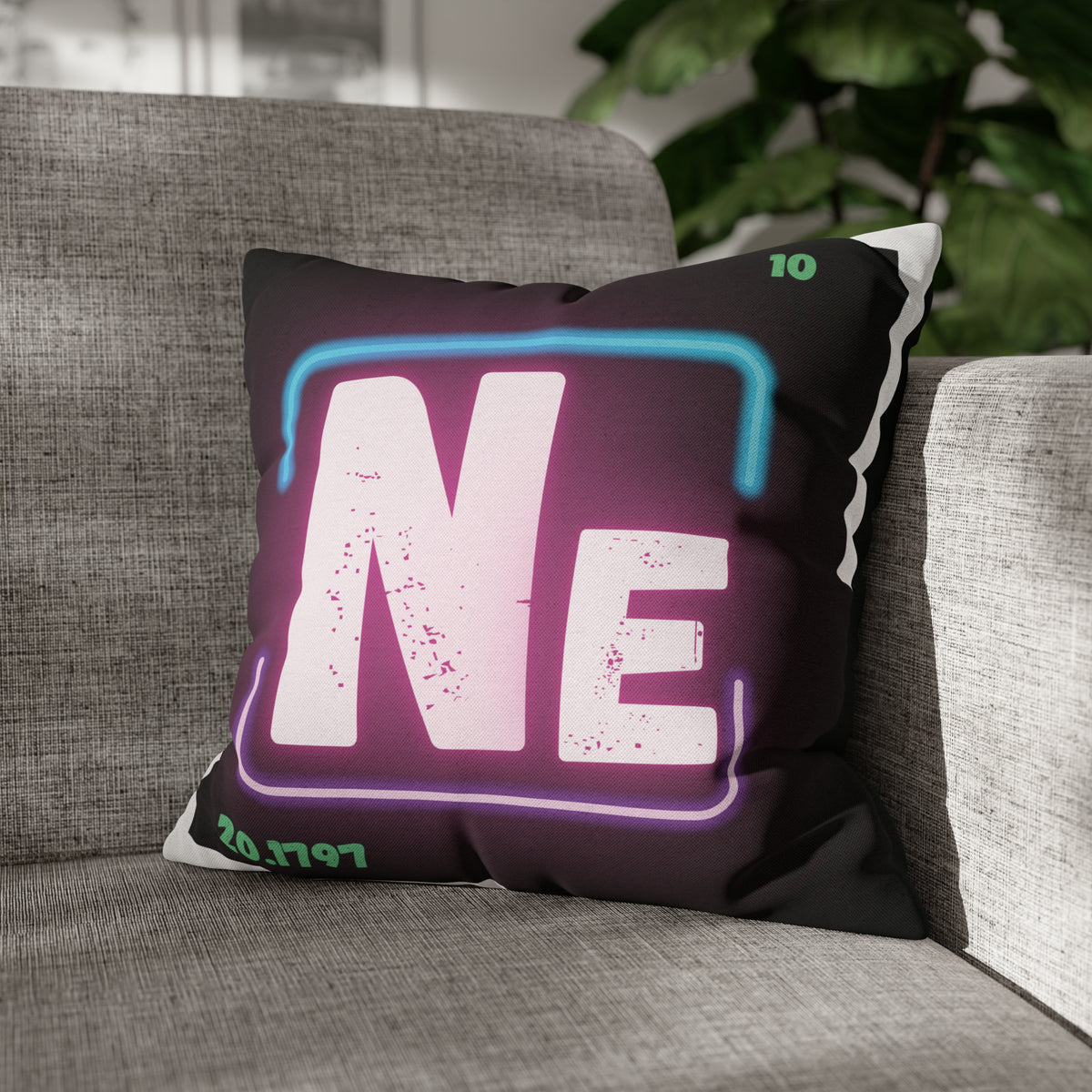 Square Pillow Case - Neon