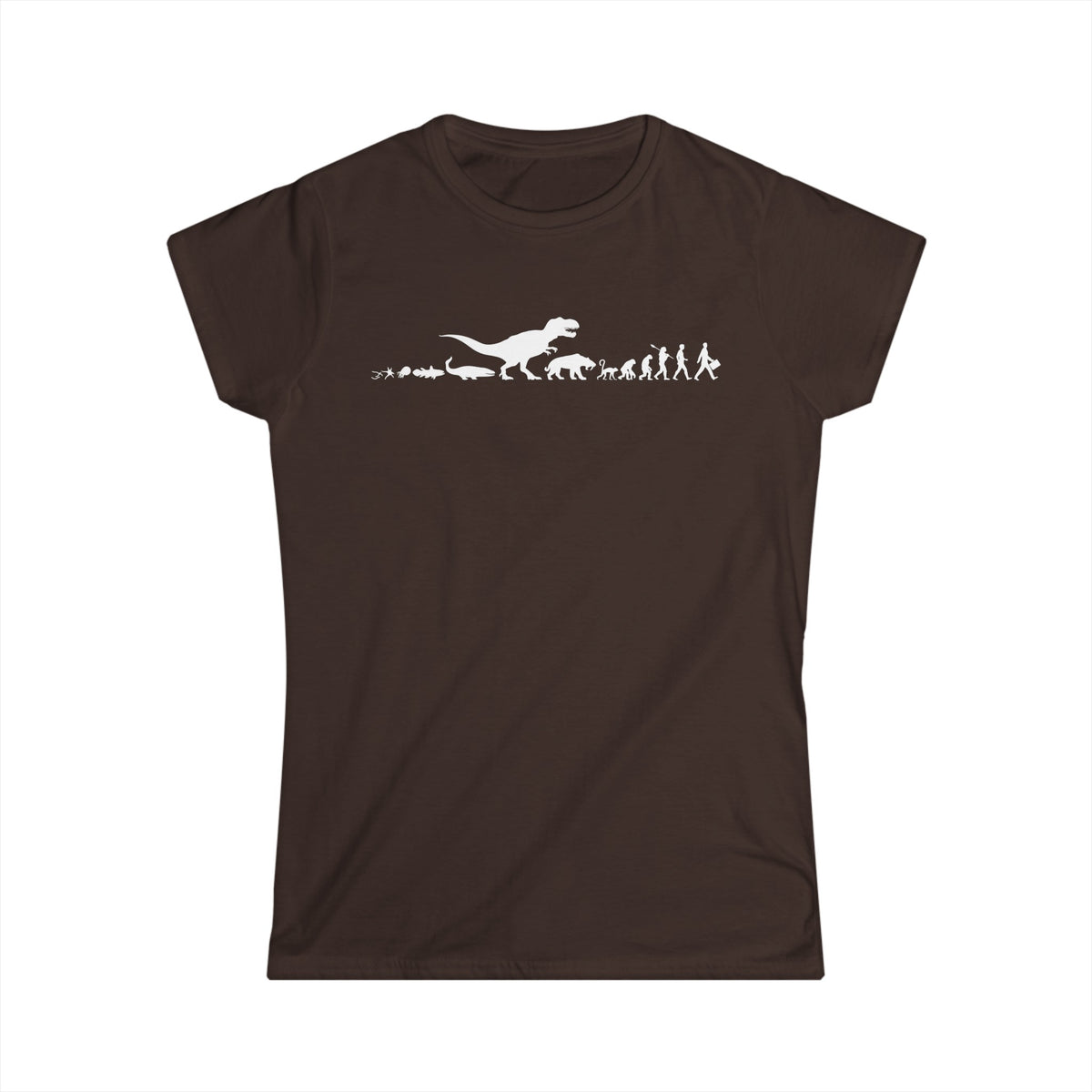 Women's Evolution Timeline Cotton T-Shirt