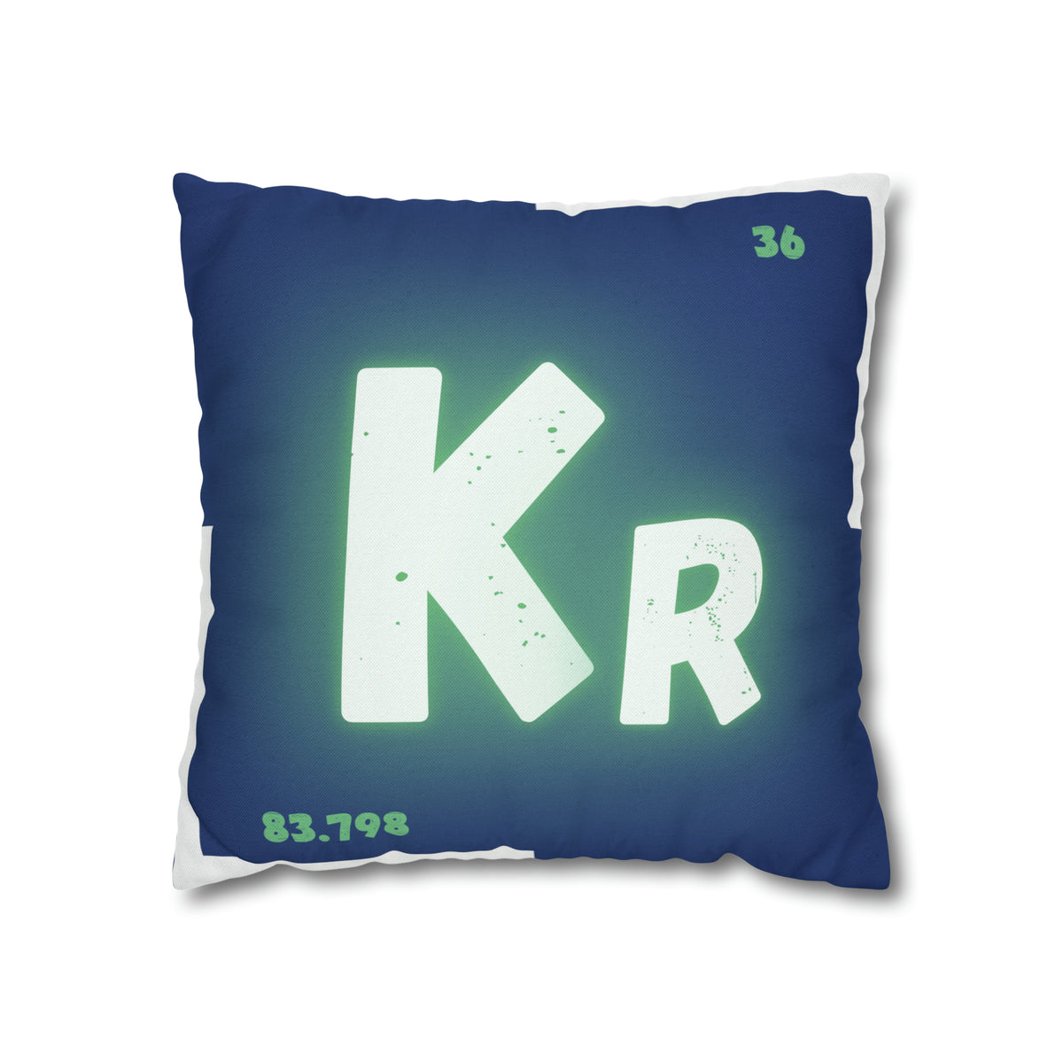 Square Pillow Case - Krypton