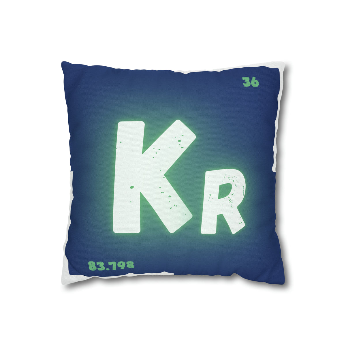 Square Pillow Case - Krypton