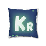 Square Pillow Case - Krypton