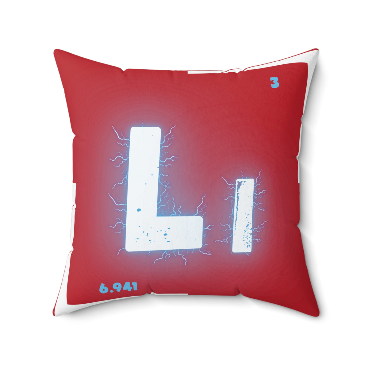 Big Boy Battery Lithium Square Throw Pillow