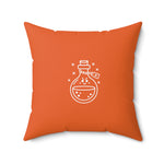 Devilish Poison Arsenic Square Throw Pillow