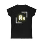 Women's Caution Radon Cotton T-Shirt