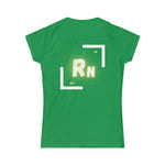 Women's Caution Radon Cotton T-Shirt