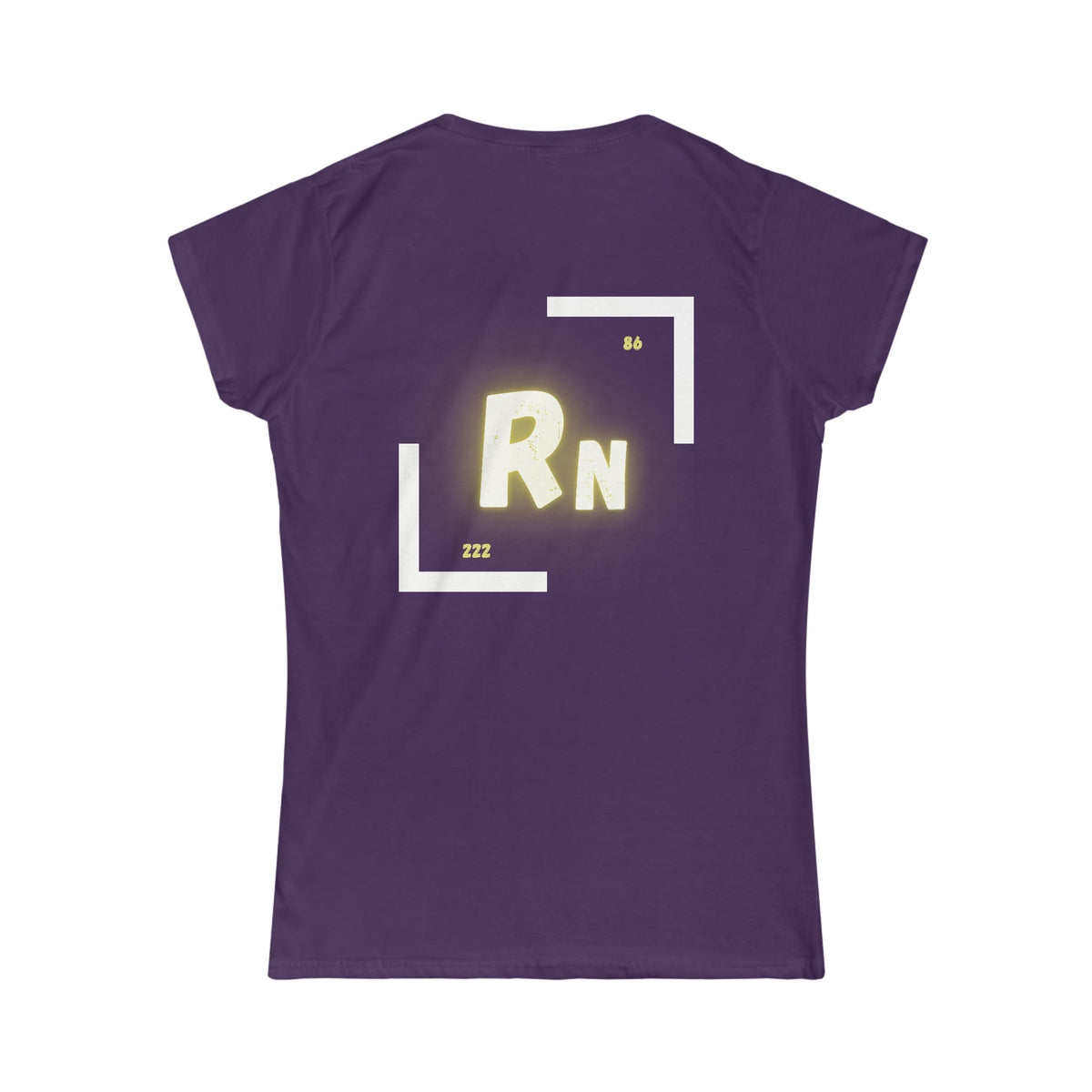 Women's Caution Radon Cotton T-Shirt