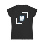 Women's Moonlit Howl Tungsten (Wolfram) Cotton T-Shirt