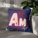 'Merica Americium Square Pillow Case