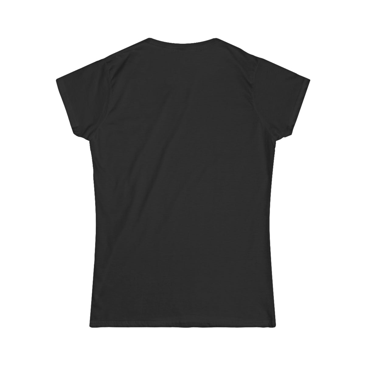 Women's Plain Black T-Shirt