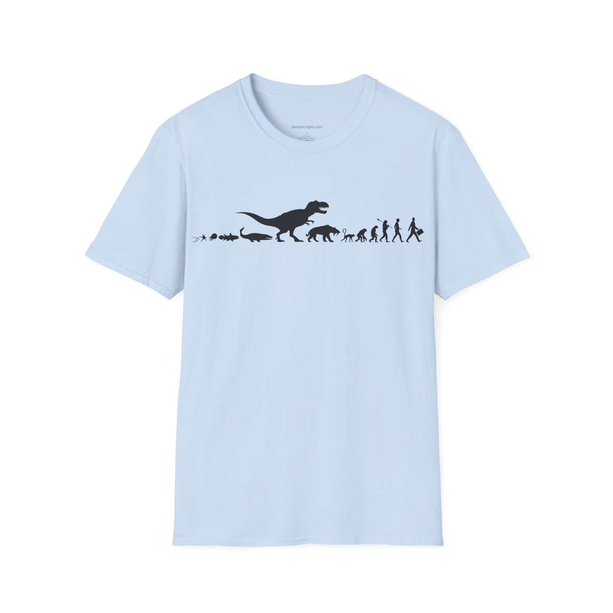 Evolution Timeline Cotton T-shirt