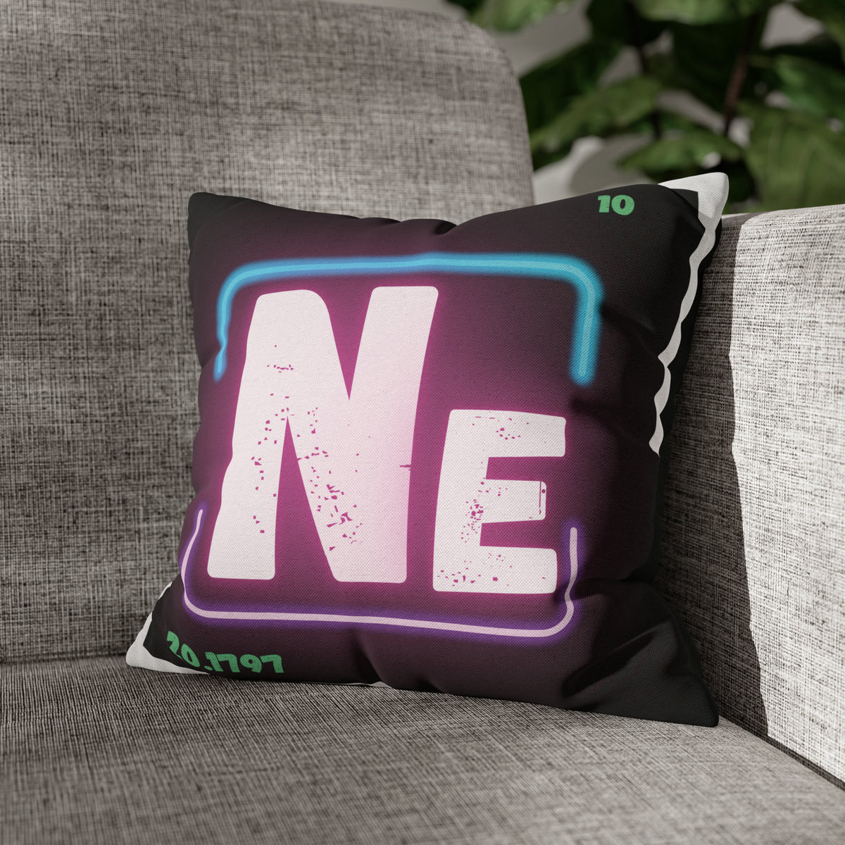 Square Pillow Case - Neon