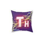 Mjolnir Thorium Square Throw Pillow