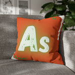 Square Pillow Case - Arsenic