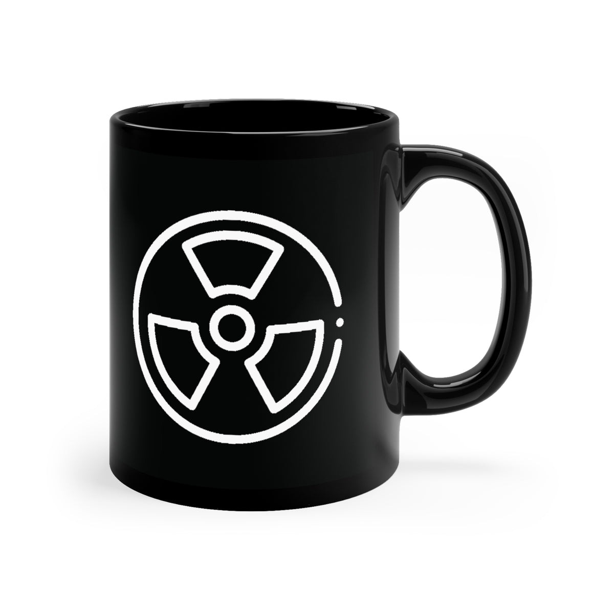 Caution Radon Mug - 11oz