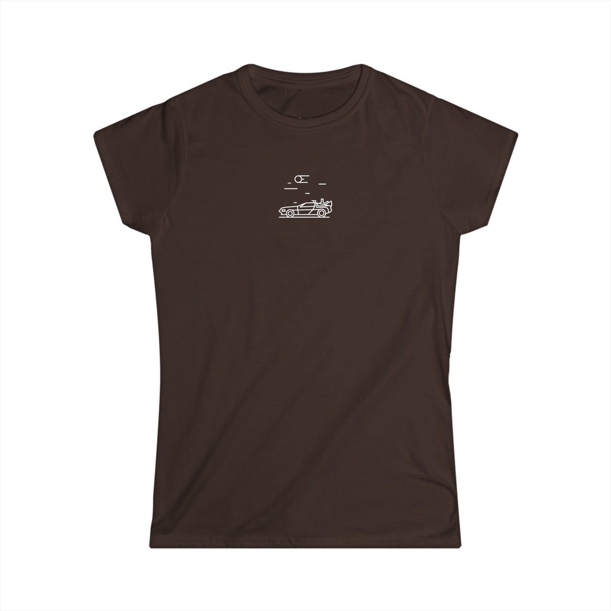 Women's DeLorean Plutonium Cotton T-Shirt