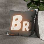 Square Pillow Case - Bromine