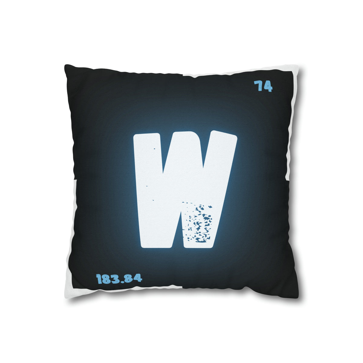 Moonlit Howl Tungsten (Wolfram) Square Pillow Case