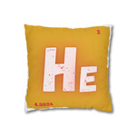 Square Pillow Case - Helium