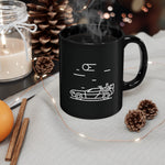 DeLorean Plutonium Mug - 11oz