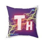 Mjolnir Thorium Square Throw Pillow