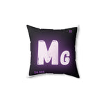 Photo Bomb Magnesium Square Throw Pillow