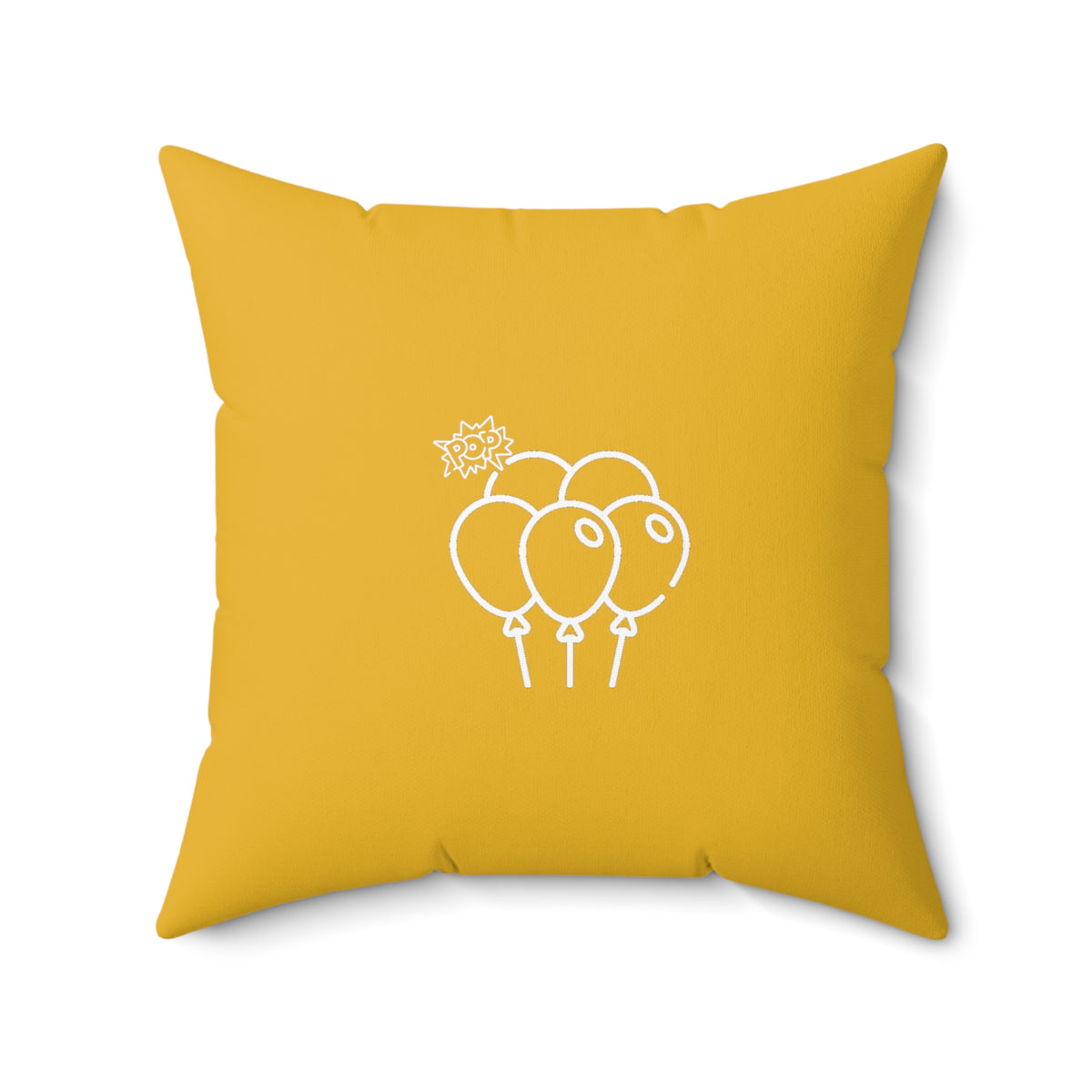 Balloon (Pop!) Helium Square Throw Pillow