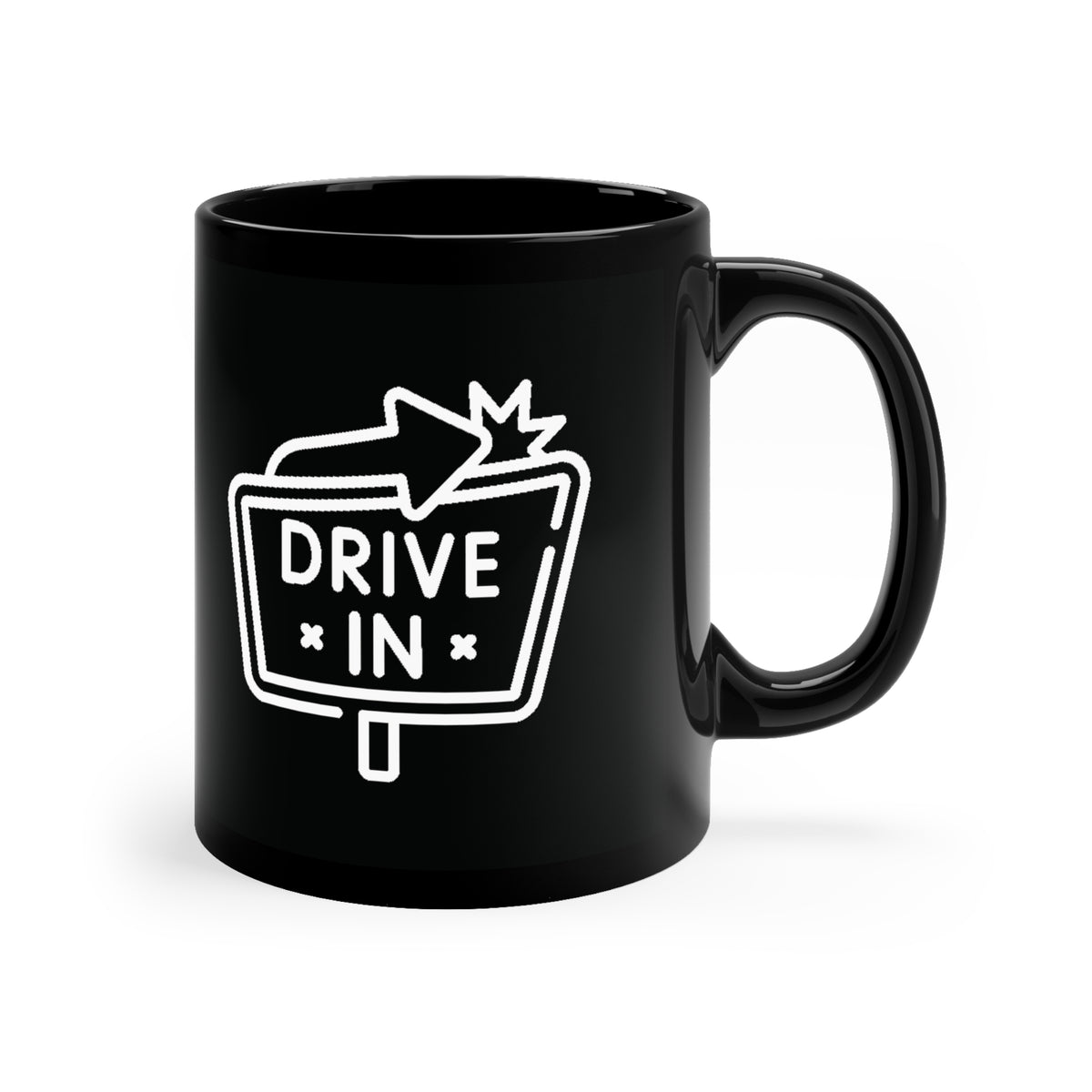 At The Drive In Neon Mug - 11oz