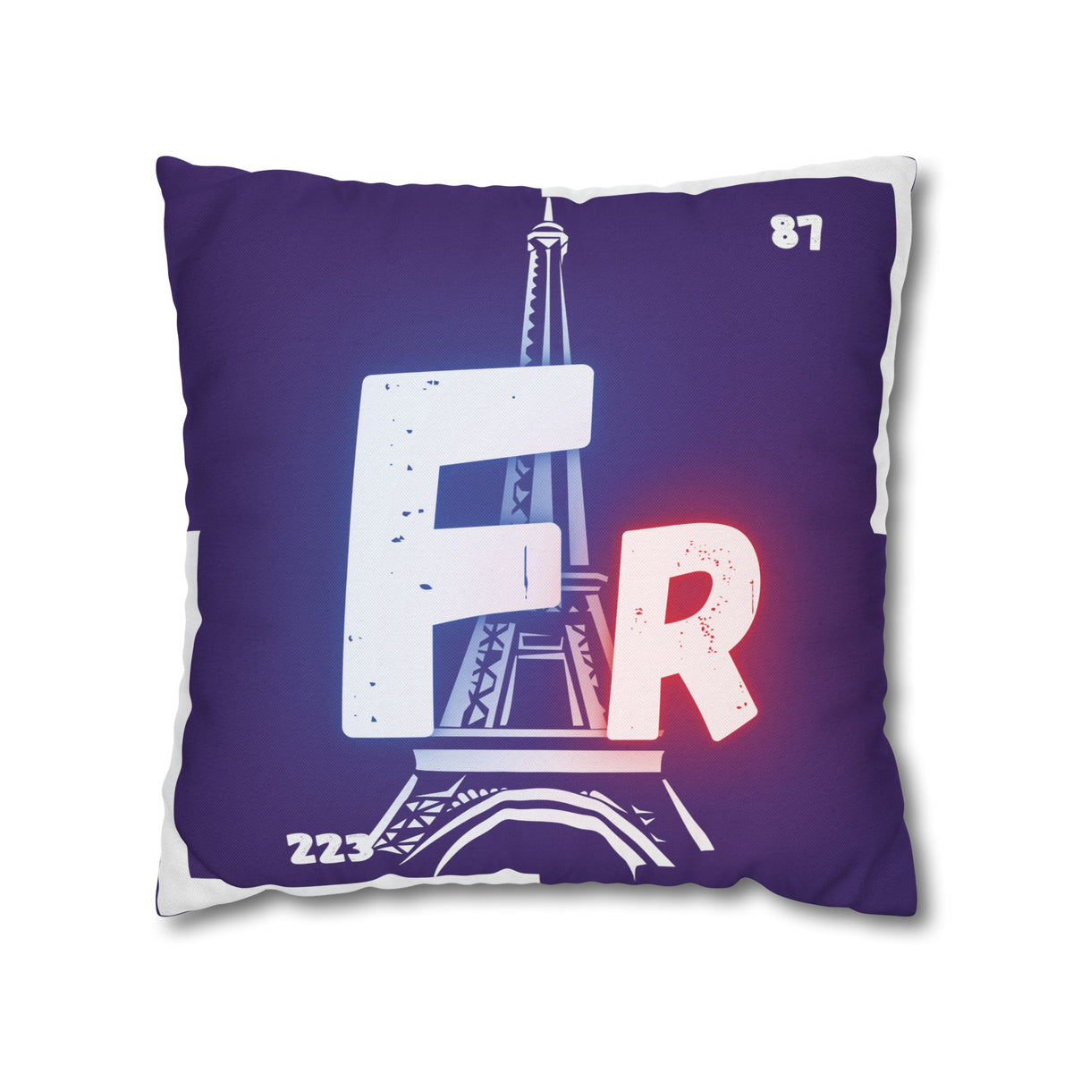 Francium "Viva la France!" Square Pillow Case