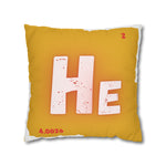 Square Pillow Case - Helium