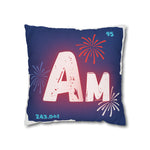 'Merica Americium Square Pillow Case