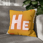 Square Pillow Case - Helium