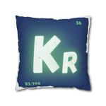 Square Pillow Case - Krypton