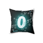 Red Cell Oxygen Square Throw Pillow