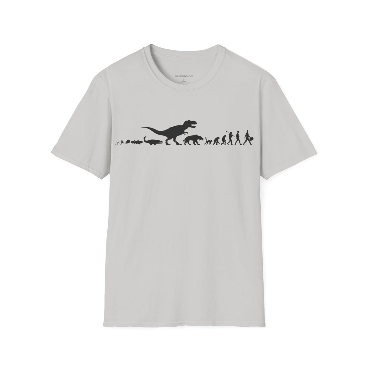 Evolution Timeline Cotton T-shirt