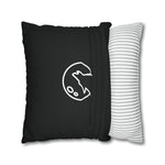 Moonlit Howl Tungsten (Wolfram) Square Pillow Case