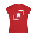 Women's Moonlit Howl Tungsten (Wolfram) Cotton T-Shirt