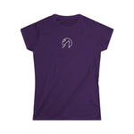 Women's Moonlit Howl Tungsten (Wolfram) Cotton T-Shirt