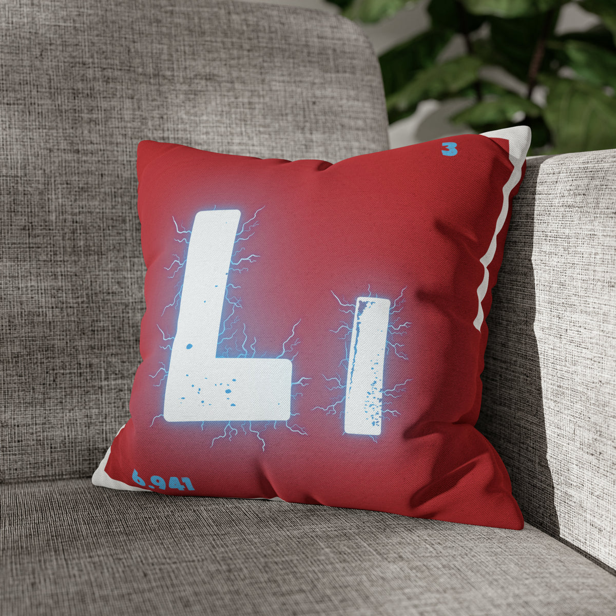 Square Pillow Case - Lithium