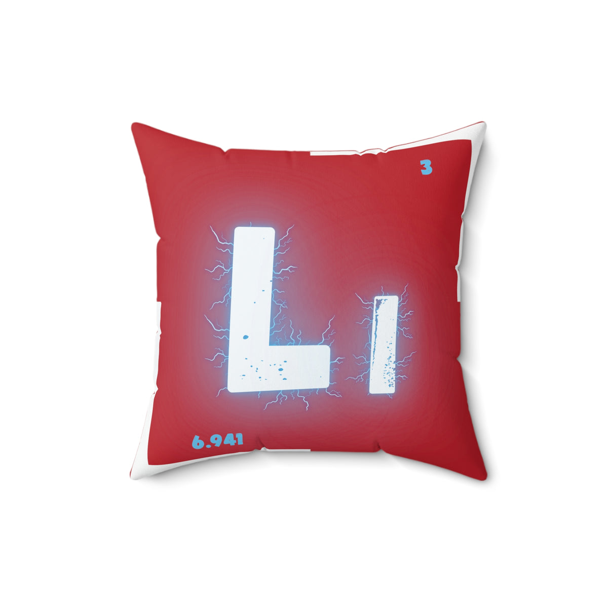 Big Boy Battery Lithium Square Throw Pillow