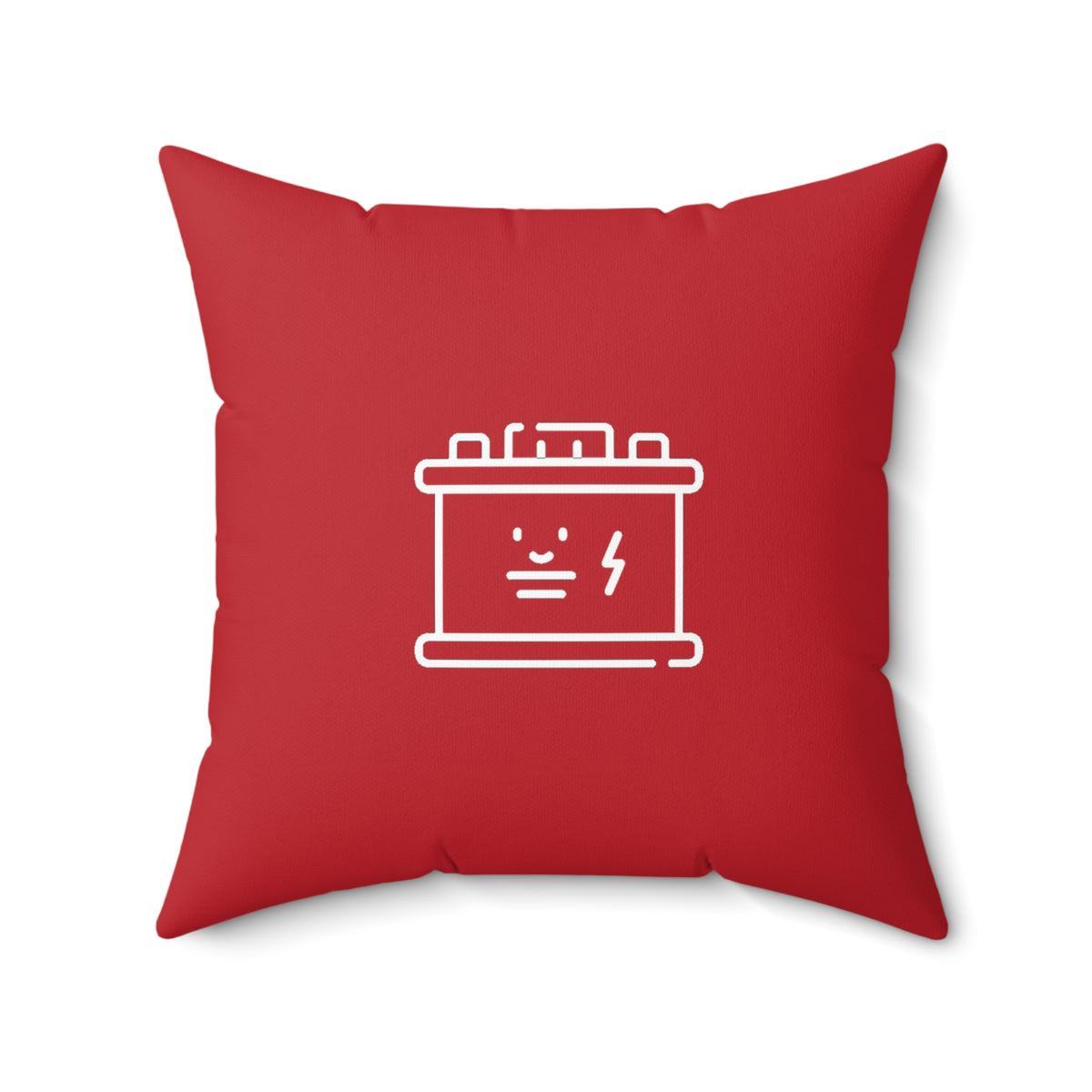 Big Boy Battery Lithium Square Throw Pillow