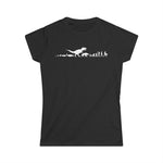 Women's Evolution Timeline Cotton T-Shirt