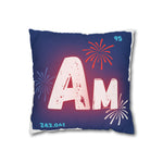 'Merica Americium Square Pillow Case