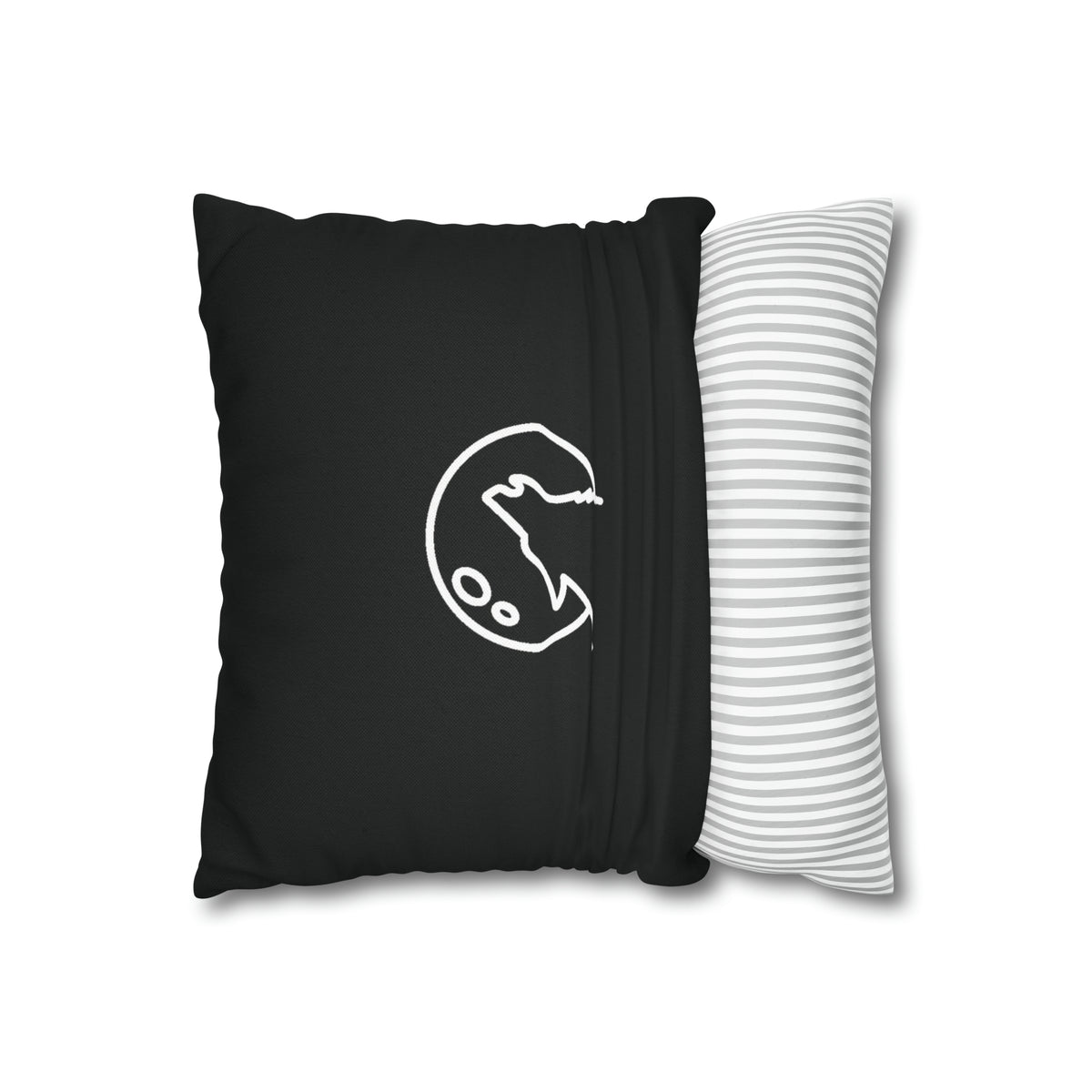 Moonlit Howl Tungsten (Wolfram) Square Pillow Case