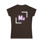 Women's Photo Bomb Magnesium Cotton T-Shirt