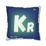 Square Pillow Case - Krypton