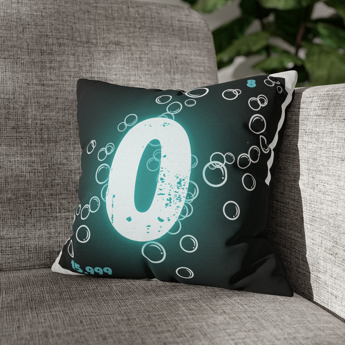 Square Pillow Case - Oxygen