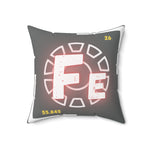 Ironman Iron Square Throw Pillow